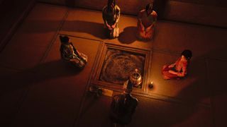 Imai Sokyu leads the tea ceremony in Assassin's Creed Shadows