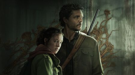 Pedro Pascal as Joel Miller and Bella Ramsey as Ellie during one of the best shows on Max, The Last of Us. 